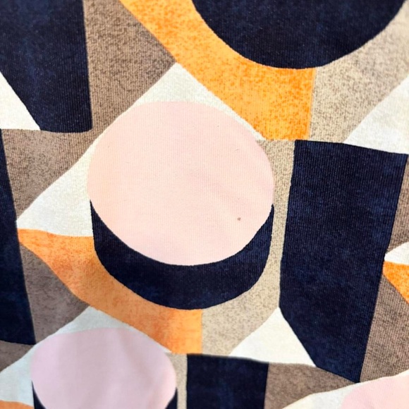 J.McLaughlin Geometric Print Shift Dress Tunic Size XL - Picture 4 of 4